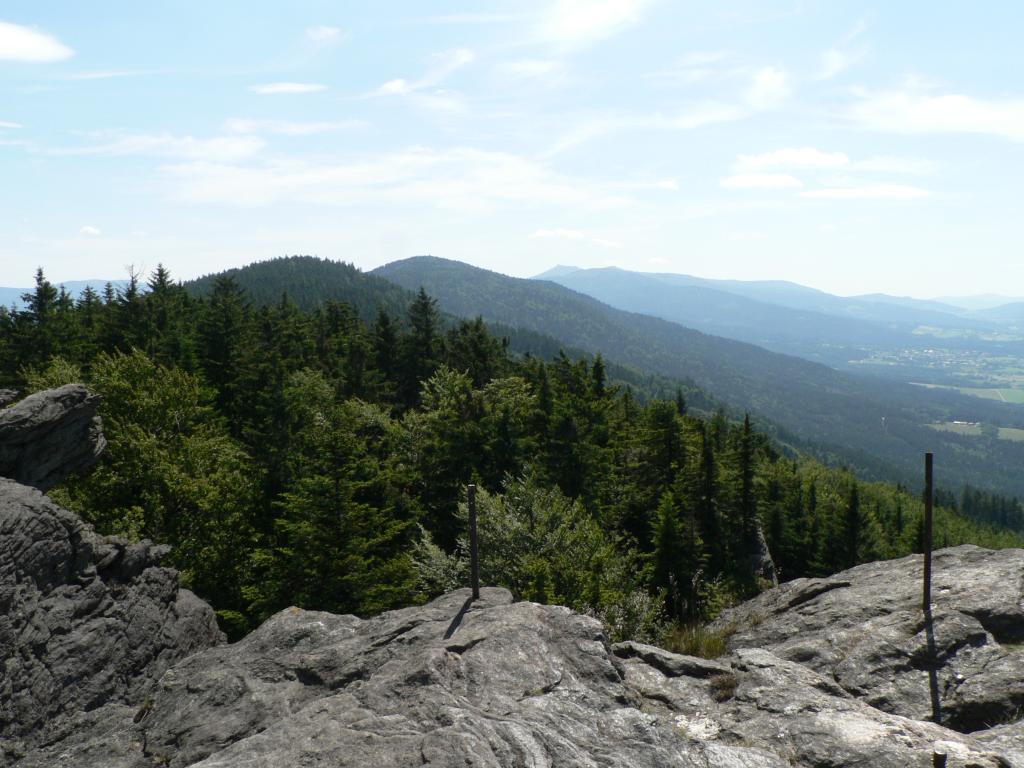 Blick vom Kreuzfelsen